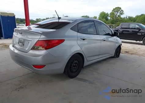 2014 Hyundai Accent Gls из США, поврежденный, VIN KMHCT4AE4EU689798